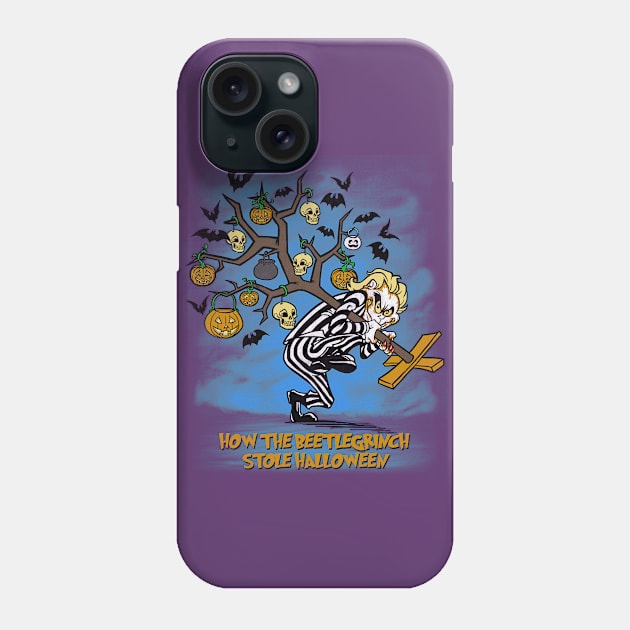 How the Beetlegrinch Stole Halloween Phone Case by Punksthetic