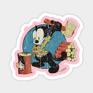 FELIX THE CAT WOODS Magnet