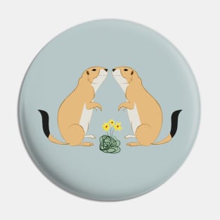 Black tailed Prairie Dog Pin