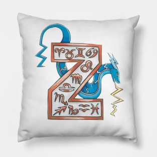 Zap dragon Pillow