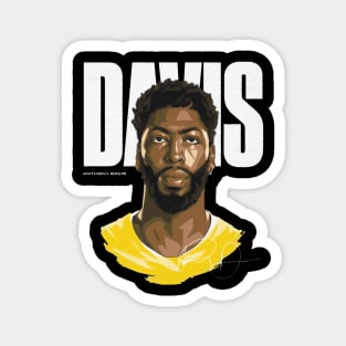 Anthony Davis Los Angels L Game Face Magnet