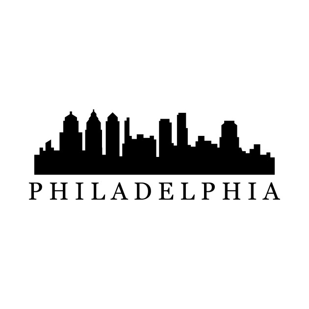 philadelphia skyline outline
