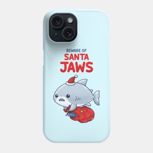 Beware of Santa Shark Phone Case