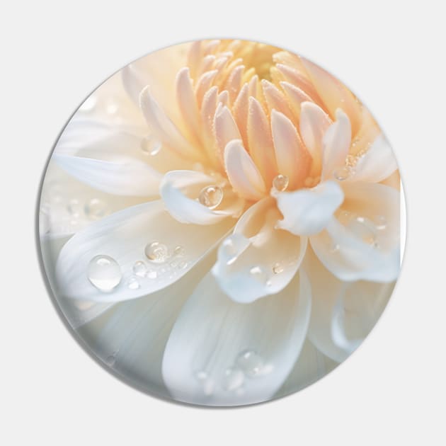 Chrysanthemum Flower Petal Nature Serene Pin by Cubebox