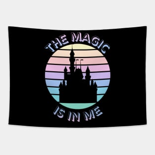 The Magic is in Me - Kingdom Castle Black Tapestry