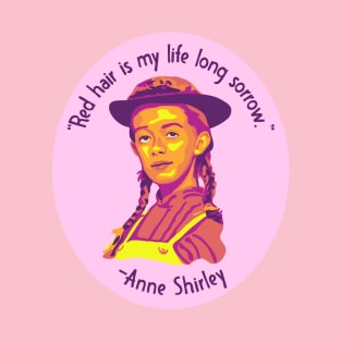 Anne of Green Gables Portrait and Quote T-Shirt
