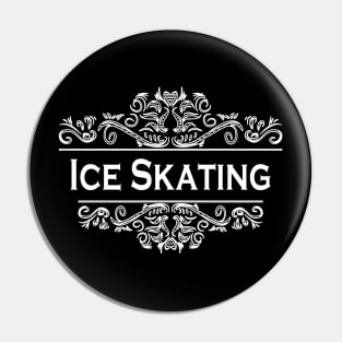 Sports Ice Skating Pin