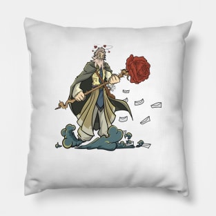 Roleplaying RPG Valentines Day TableTop Wizard Partner Gift Pillow