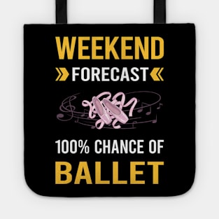 Weekend Forecast Ballet Ballerina Tote