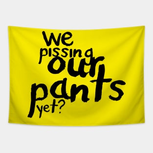 Pee Pee Pants City Tapestry