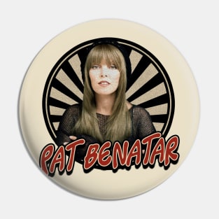 Vintage 80s Pat Benatar Pin