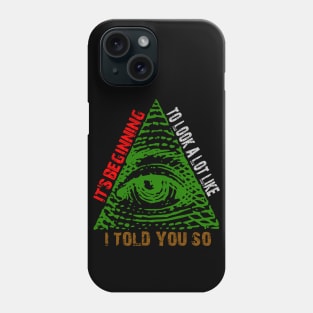 Christmas Conspiracy Phone Case