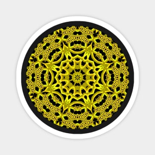 Bold Gold Web Magnet