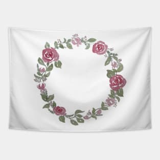 floral wreath Tapestry