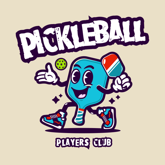 Pickleball Players Club by VBdesigns