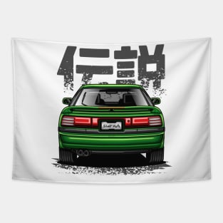 JDM Legend Supra MK-3 (Emerald Green) Tapestry