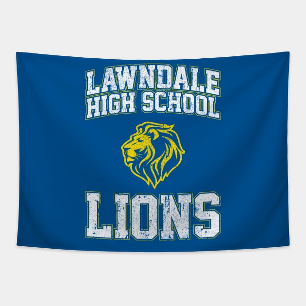 Lawndale High School Lions - Daria Tapestry by huckblade