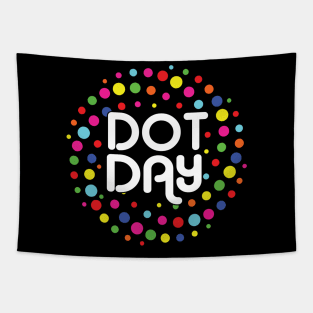 Happy International Dot Day 2023 September 15th Polka Dot Tapestry