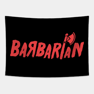 The DnD Classes: Barbarian Tapestry