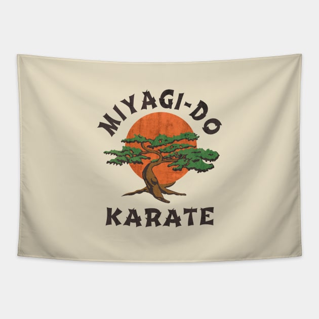 Miyagi Do Karate Kid Tapestry by retropetrol