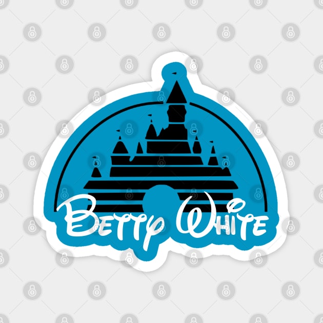 Betty White Castle Magnet by Golden Girls Quotes