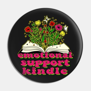 emotional support kindle groovy book lovers Pin