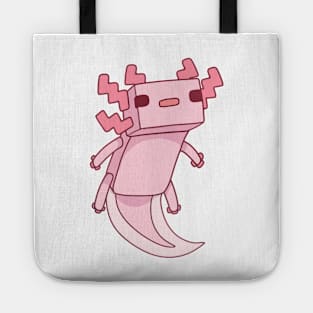 Pixel Axolotl Tote