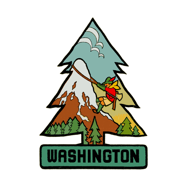 Vintage Style Washington Tree Climber by ZSONN