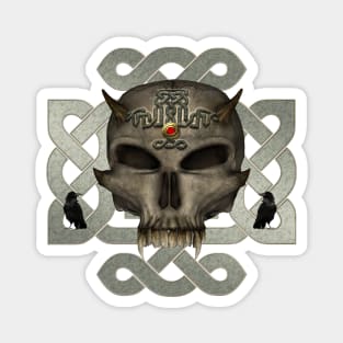 Awesoem skull Magnet