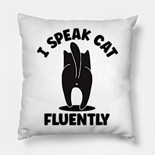 Funny Cat Quote Pillow