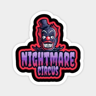 Nightmare Circus Evil Clown Magnet