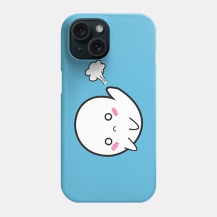 Ghost fart cute funny embarrassed Phone Case