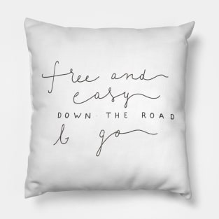 Free and Easy Pillow