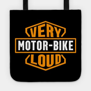 Very Loud Motor Bike Logo Tote