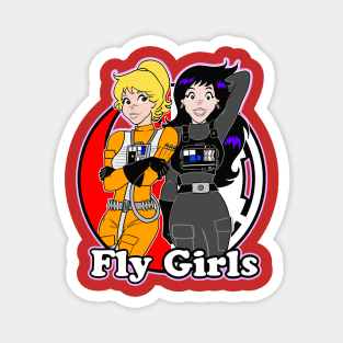 Fly Girl Pilots Magnet