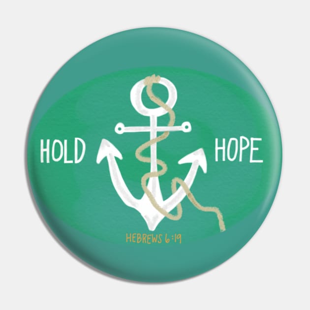 Hold Hope Pin by heyvictyhey