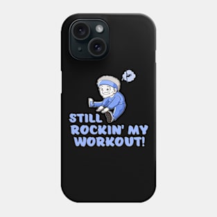 Grandma Ballet Still Rockin My Workout Funny Aging Exercise Phone Case