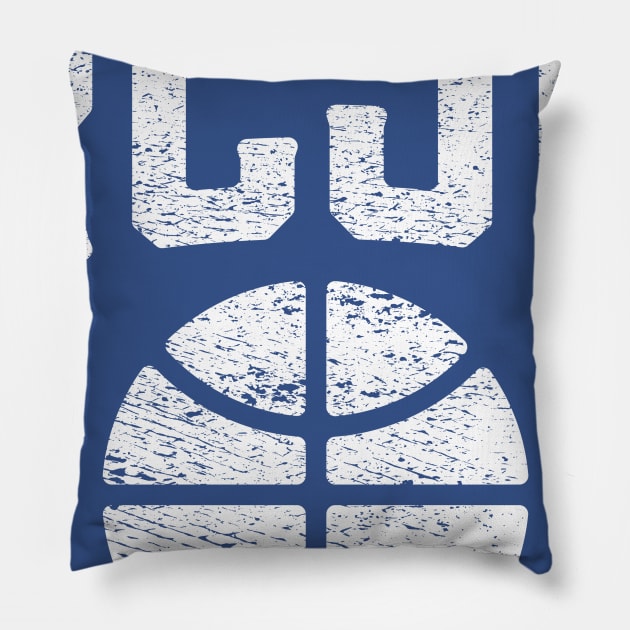 Rock Chalk Jayhawk! Pillow by Samson_Co