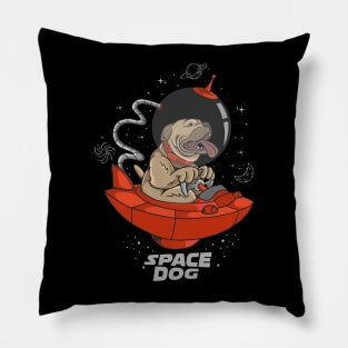 Space Dog Pillow