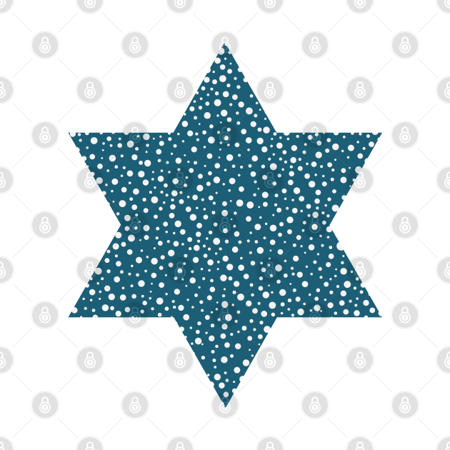 Israel Independence Day holiday flat design icon star of david shape by wavemovies