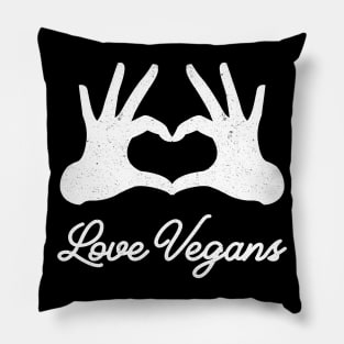 Love Vegans Pillow