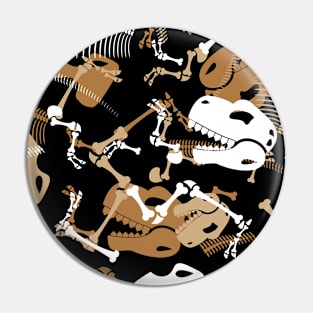 Halloween bones Pin