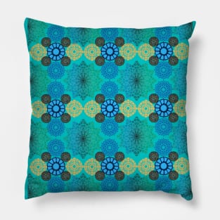 traditional art floral Pillow