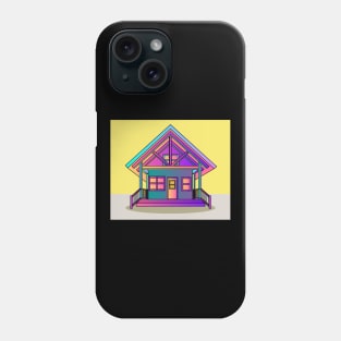 Illustration Dream House Villa Color Effects Phone Case