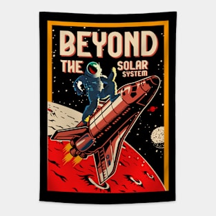 Beyond The Solar System Rocket Tapestry