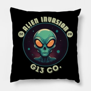 Alien Invasion Pillow