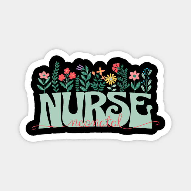 Neonatal Nurse Magnet by The WYLD Tribe