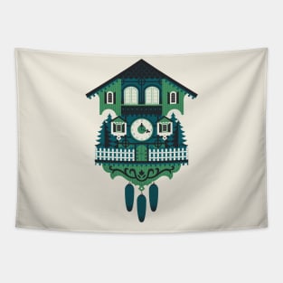 Cuckoo Clock Tapestry