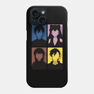 All Main Characters from More than a married couple, but not lovers or Fuufu Ijou, Koibito Miman: Akari Watanabe, Shiori Sakurazaka, Jirou Yakuin and Minami Tenjin in Pop Art Design Phone Case