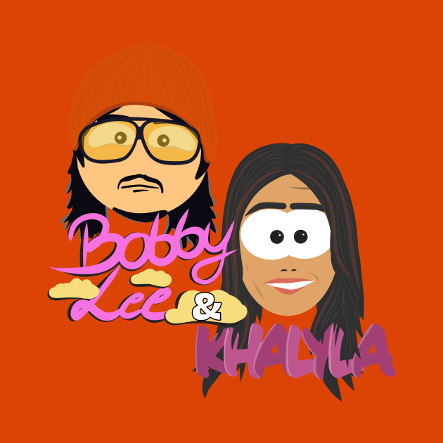 Bobby Lee & Khalila Kuhna From TigerBelly - South Park Style by Ina